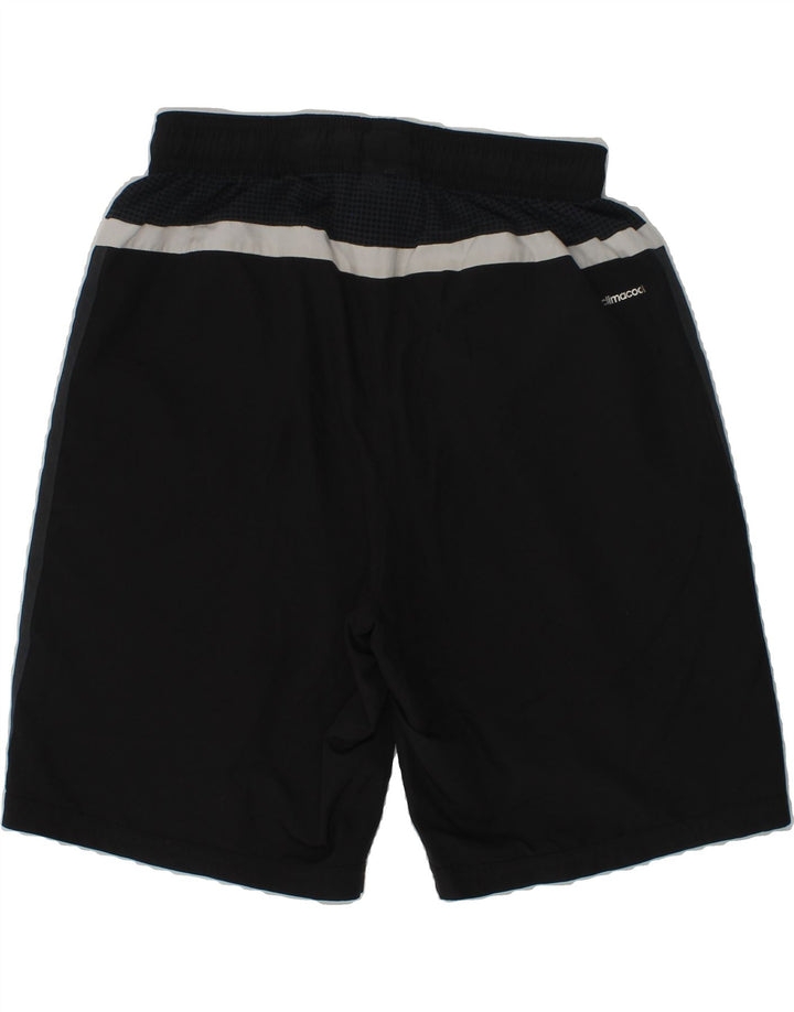 ADIDAS Boys Climacool Sport Shorts 11-12 Years Black Polyester | Vintage Adidas | Thrift | Second-Hand Adidas | Used Clothing | Messina Hembry 