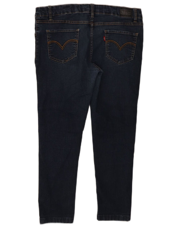 Джинсы скинни Levi's для девочек Petite Legging 15–16 лет W30 L23 Темно-синие
