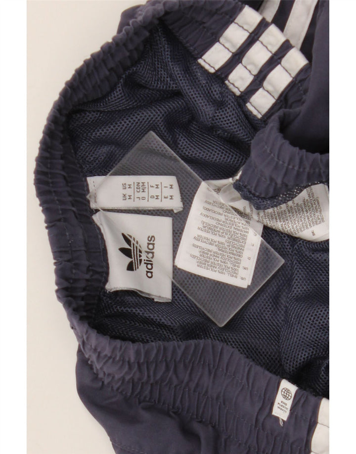 Мужские шорты для плавания Adidas среднего размера, темно-синие, полиэстер