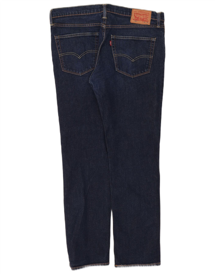 Мужские джинсы Levi's 511 Slim W36 L32 Темно-синие, хлопок