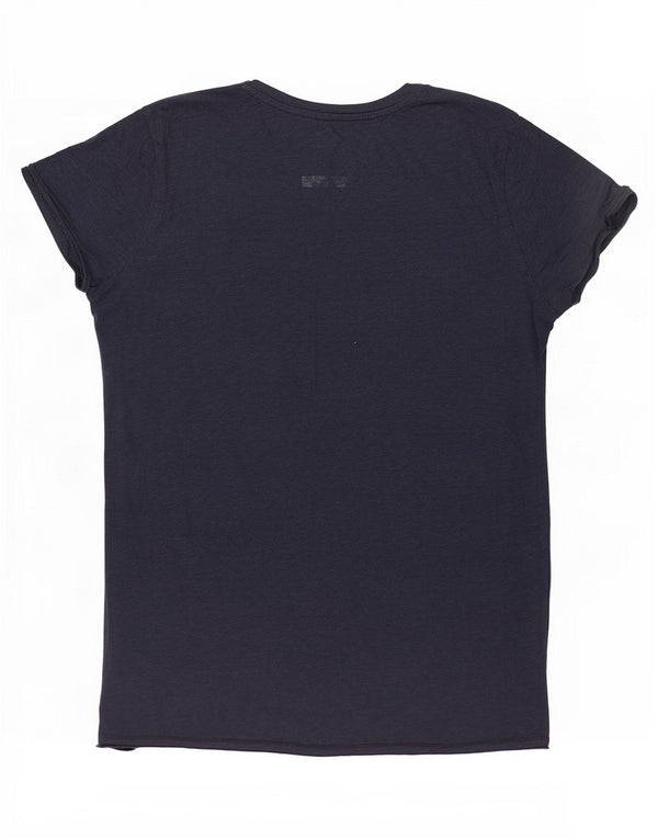 Женская футболка Tommy Hilfiger Top UK 18 XL Темно-синяя