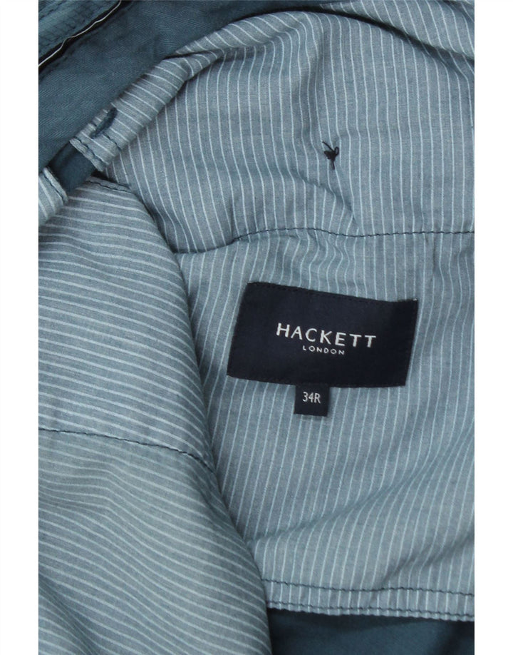 HACKETT Мужские прямые костюмные брюки W34 L31 синие