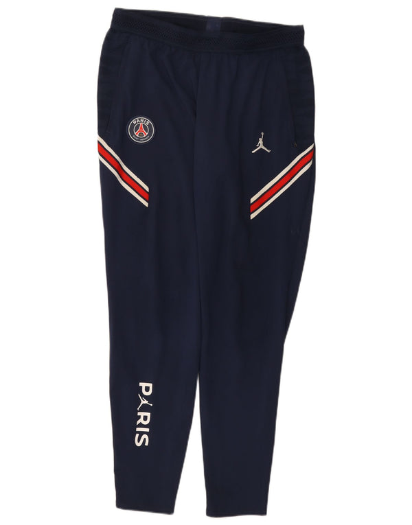 Мужские спортивные брюки Jordan Paris Saint- Germain, средние темно-синие