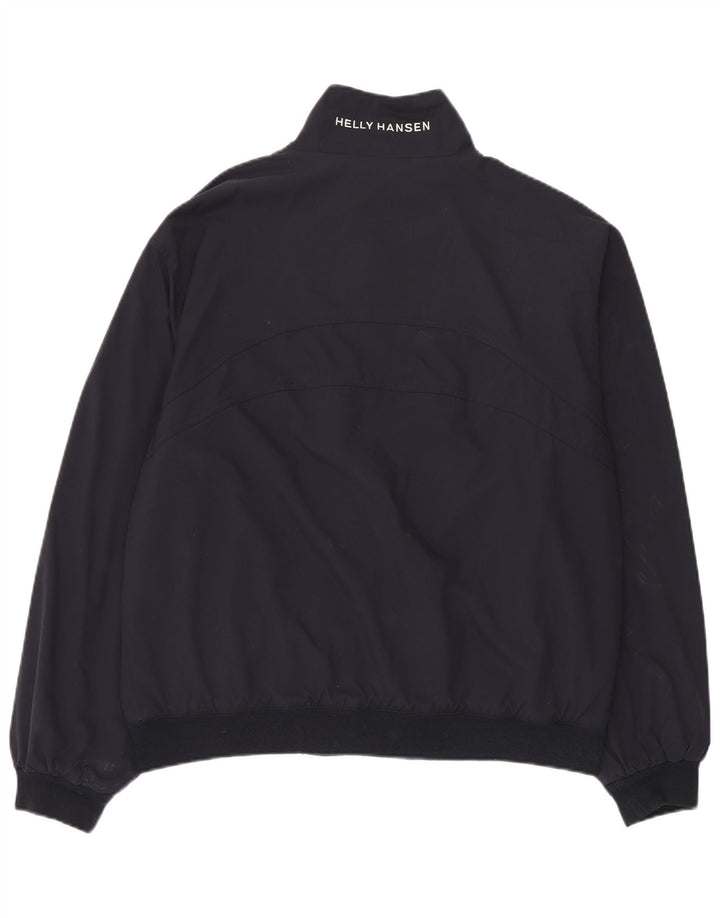 Мужская куртка-бомбер Helly Hansen UK 40, большая темно-синяя, нейлон