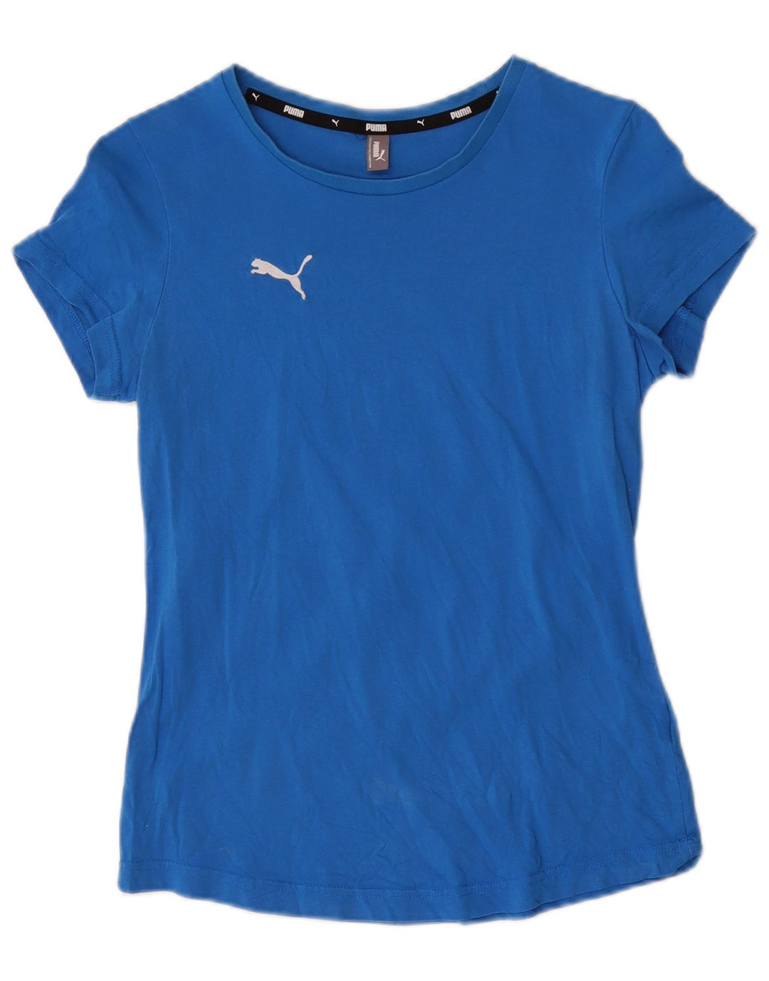 Женская футболка Puma Top UK 8, маленькая синяя