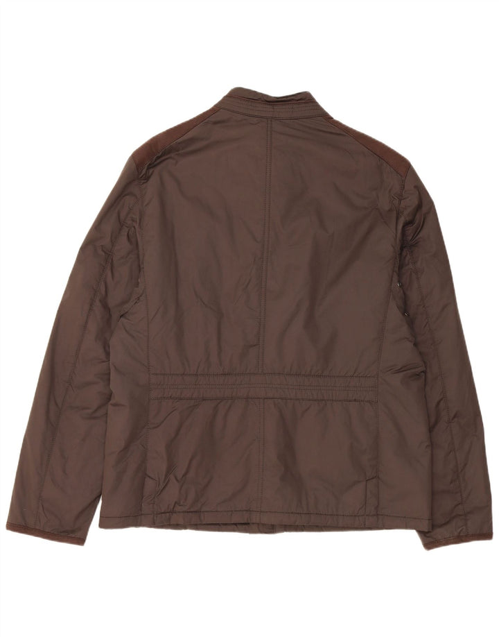 Мужская куртка Zara UK 42 XL коричневая