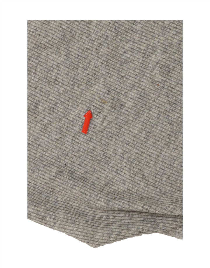 MARKS & SPENCER Womens Crew Neck Jumper Sweater UK 14 Medium Grey Vintage Marks & Spencer and Second-Hand Marks & Spencer from Messina Hembry 