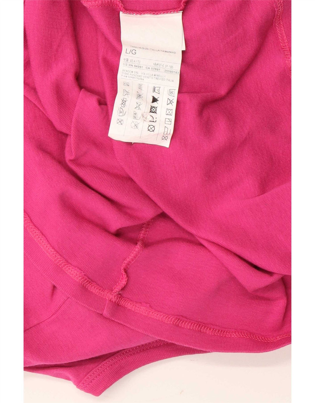 Женский жилет Benetton UK 14, большой розовый хлопок
