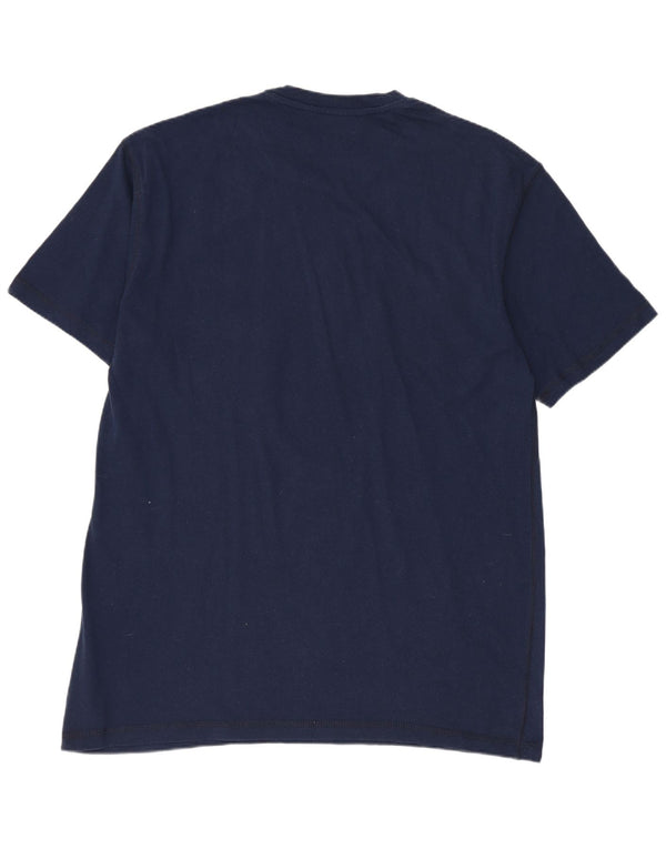 Мужская футболка с рисунком HARD ROCK CAFE, топ большого размера, темно-синий, хлопок