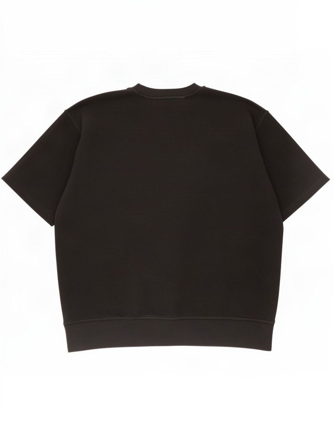 Мужской свитер с коротким рукавом Zara XL, черный хлопок