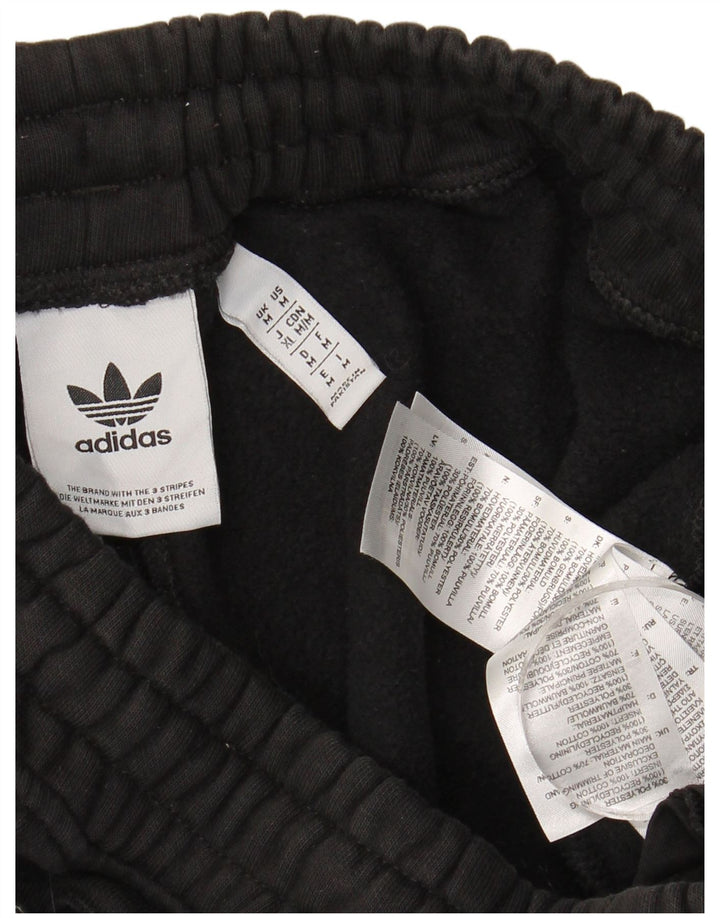Мужские спортивные брюки Adidas Joggers среднего черного цвета из хлопка