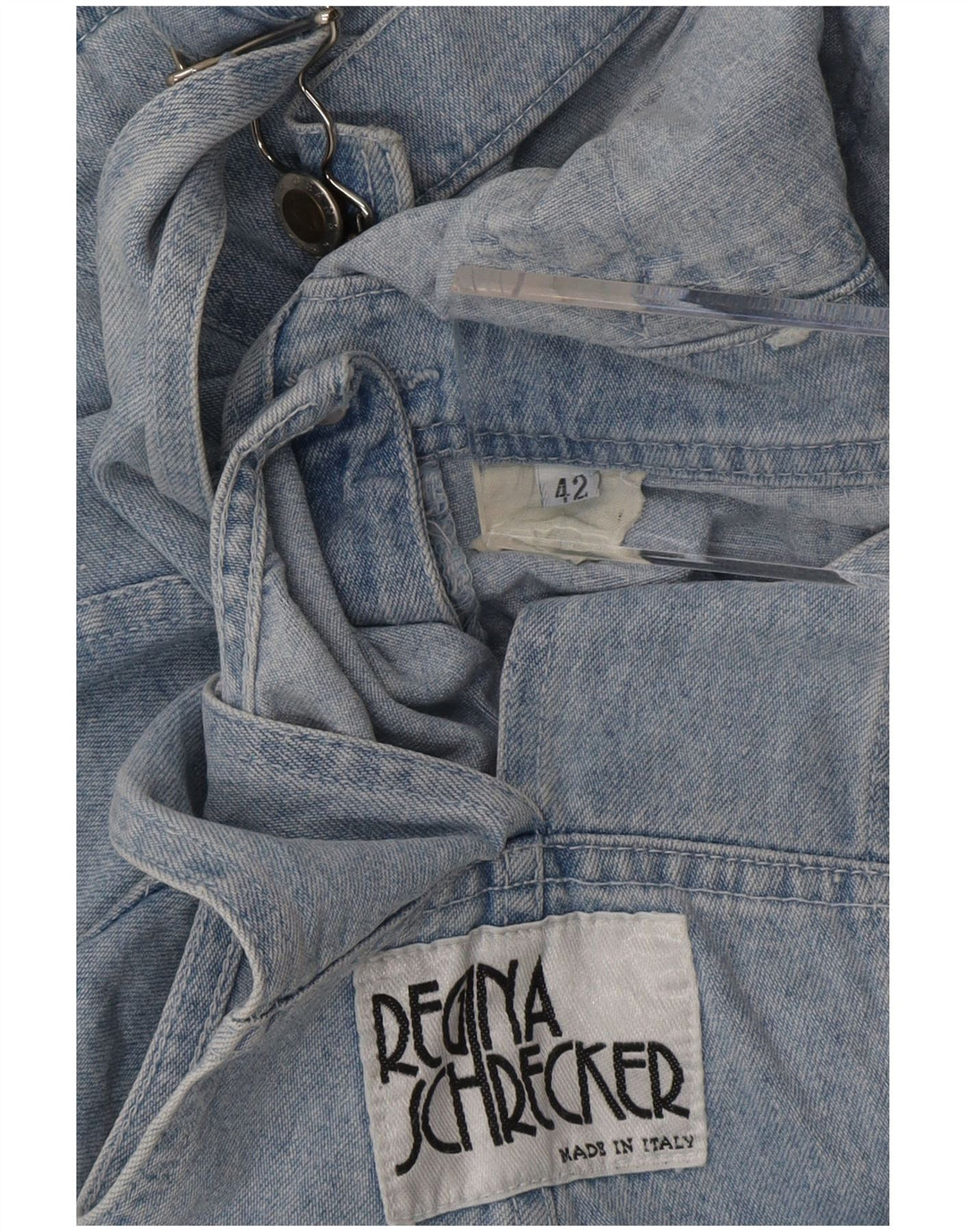 Шорты женские джинсовые комбинезоны Regina Schrecker IT 42 Medium W32 Синие