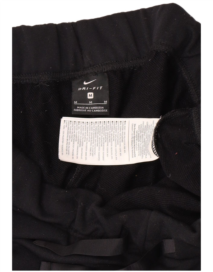 Женские спортивные брюки Nike Dri Fit, джоггеры, средний черный полиэстер