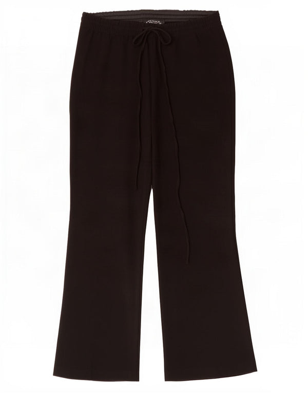 Zara Женские укороченные брюки Bootcut Medium W28 L24 Черные