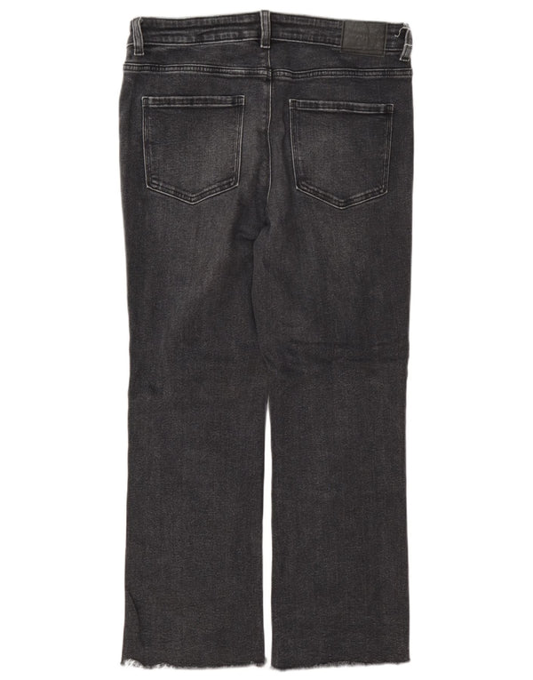 Женские укороченные джинсы Zara EU 40 Medium W30 L26 Серые