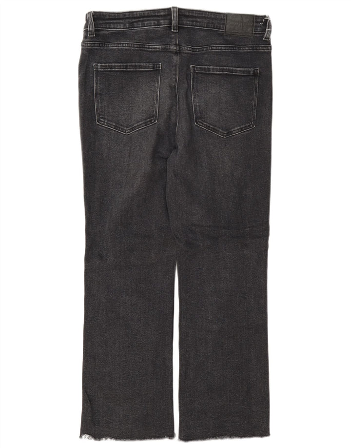 Женские укороченные джинсы Zara EU 40 Medium W30 L26 Серые
