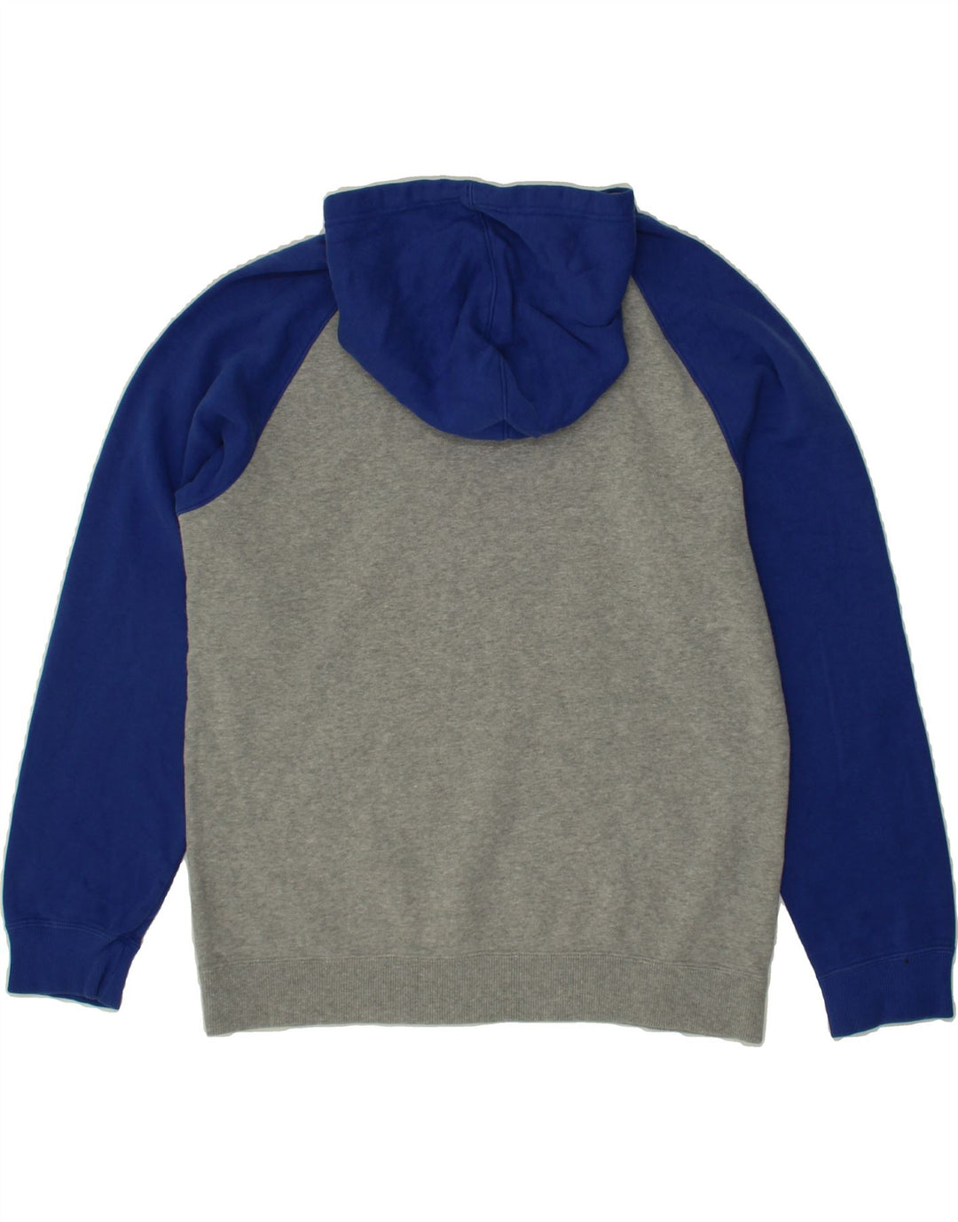 UNDER ARMOUR Mens Hoodie Jumper Small Grey Colourblock Vintage Under Armour and Second-Hand Under Armour from Messina Hembry 