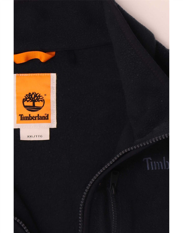 Мужская флисовая куртка Timberland UK 44 2XL Темно-синяя, полиэстер