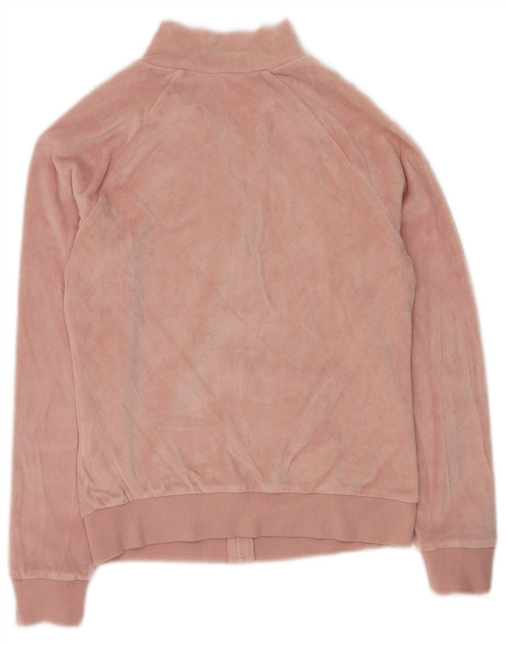 BENETTON Спортивный костюм для девочек, верхняя куртка 10–11 лет, XL, розовый цвет с блоками