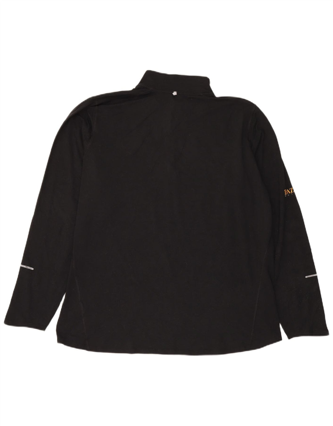 Мужской пуловер с воротником на молнии Nike Dri Fit 2XL, черный полиэстер
