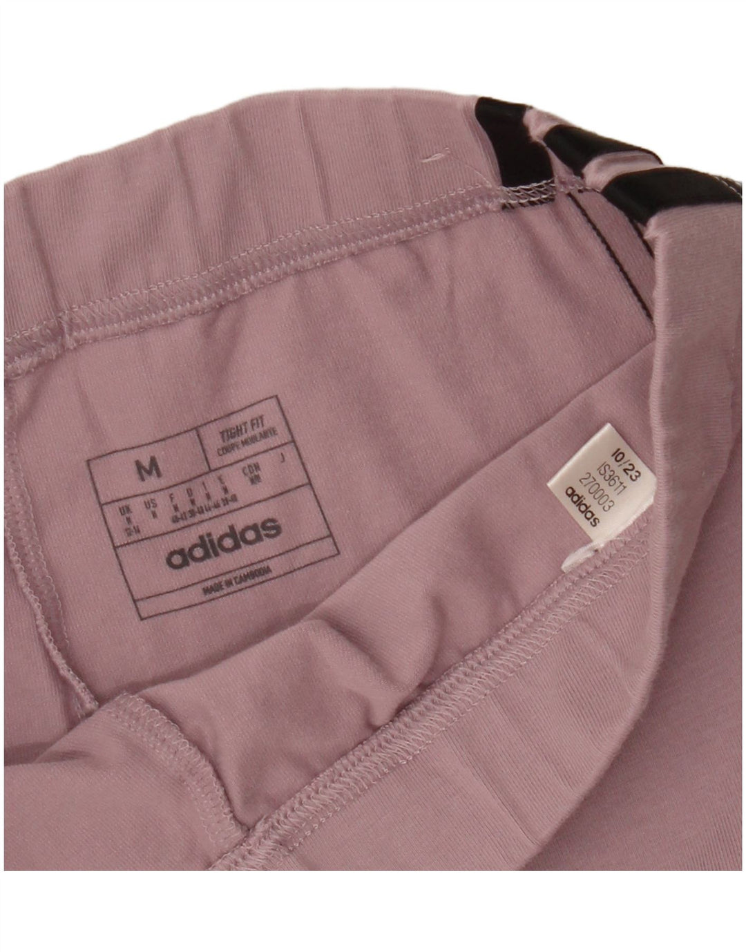 Женские облегающие спортивные брюки ADIDAS UK 12/14, средний розовый