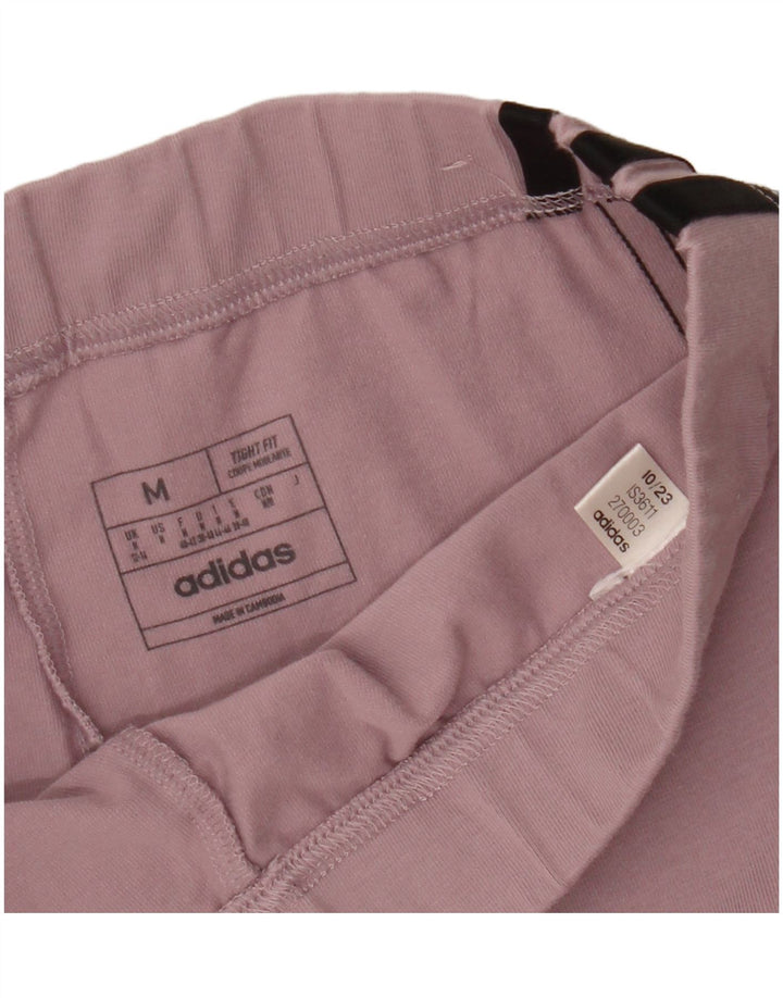 Женские облегающие спортивные брюки ADIDAS UK 12/14, средний розовый