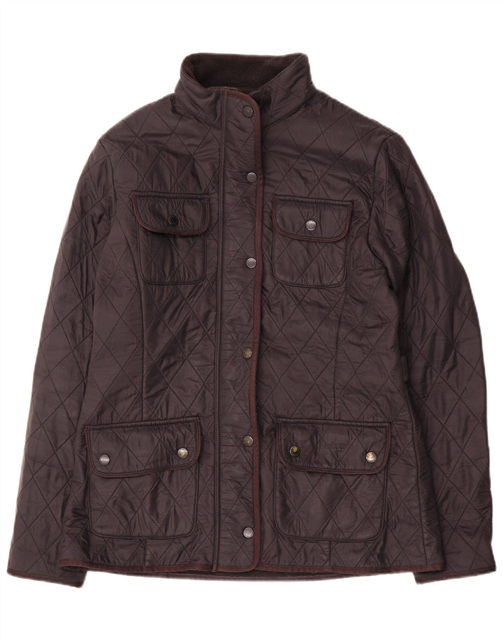 Женская стеганая куртка Barbour UK 12, средний черный