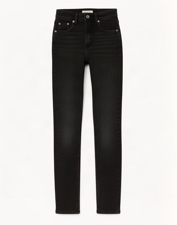 Женские джинсы скинни Zara EU 32 2XS W22 L31, черный хлопок