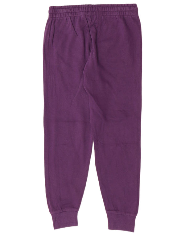 Женские спортивные брюки Kappa Joggers UK 14, большие фиолетовые, хлопок