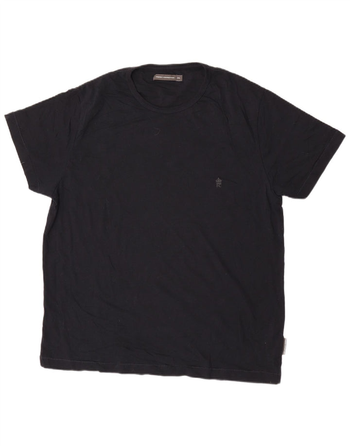 Мужская футболка French Connection Top 2XL, черный хлопок