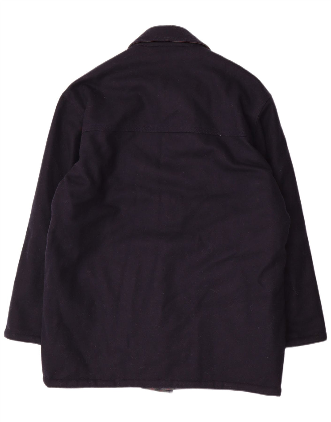 Мужская двусторонняя куртка NAVIGARE UK 44 2XL Темно-синяя шерсть