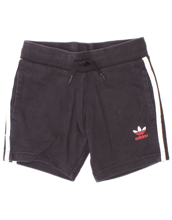 Спортивные шорты Adidas для мальчиков 4–5 лет, черные, хлопковые