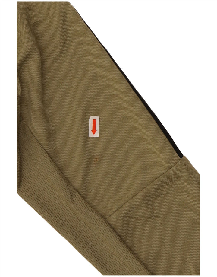 Мужской спортивный костюм ADIDAS Aeroready, верхняя куртка, маленький цвет, полиэстер цвета хаки