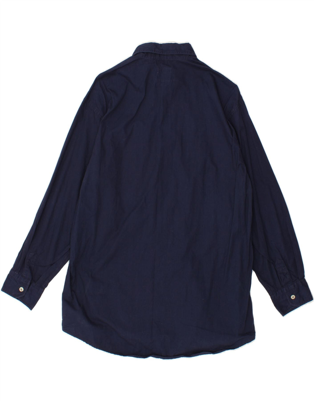 RIFLE Mens Shirt Medium Navy Blue Cotton Vintage Rifle and Second-Hand Rifle from Messina Hembry 