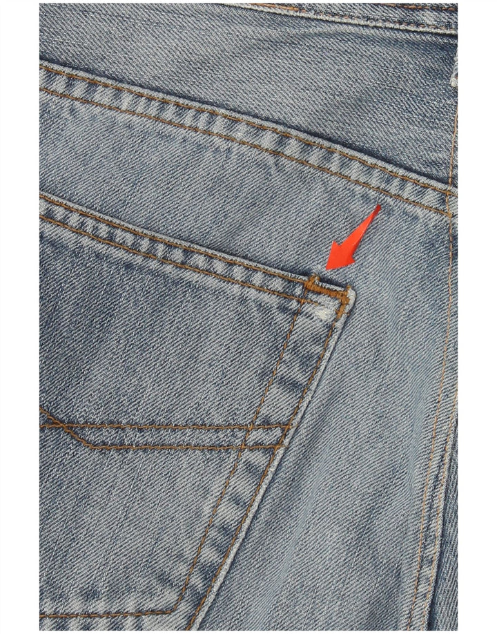 Мужские джинсовые шорты Rifle W33, хлопок среднего синего цвета