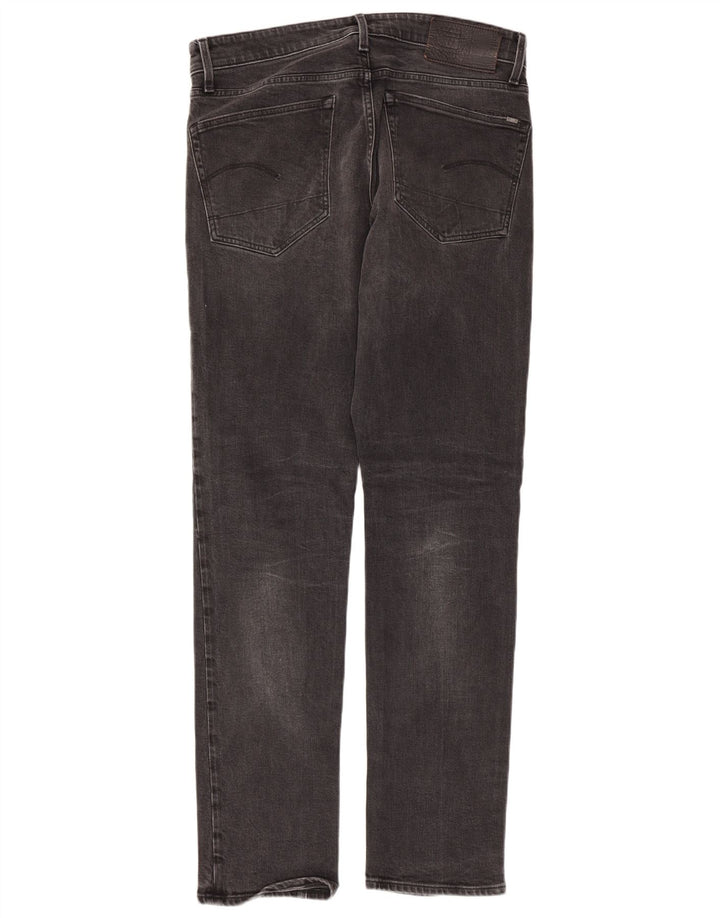 Мужские зауженные джинсы G-STAR 3301 W34 L34 Серые