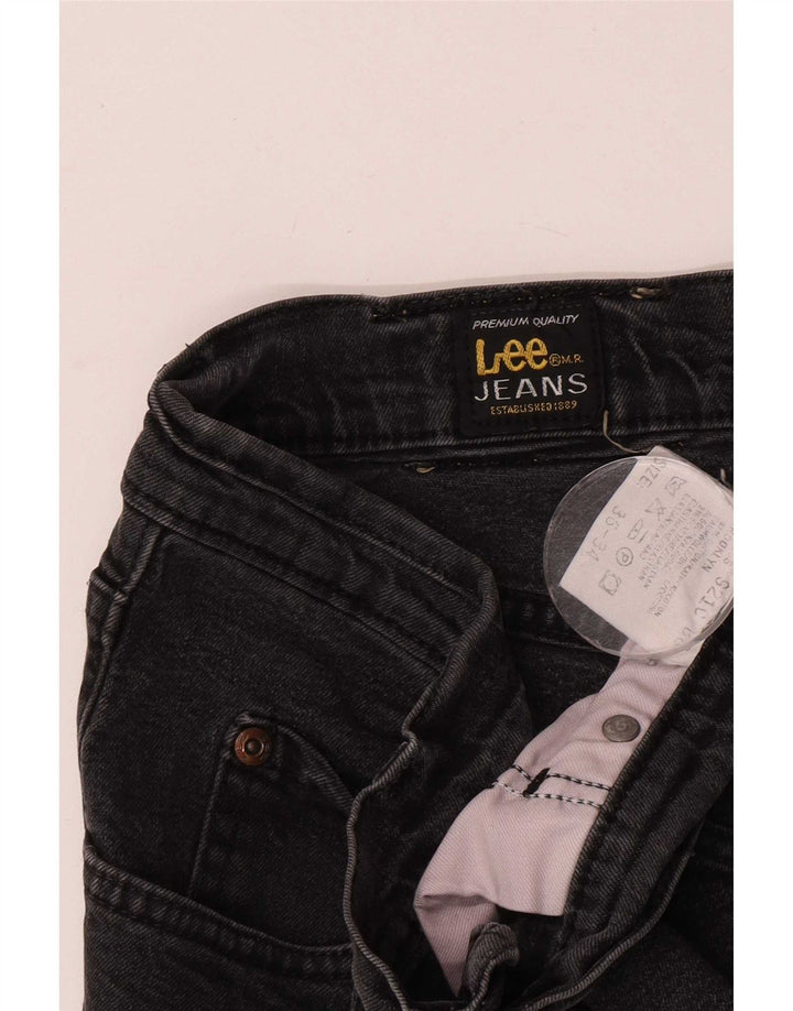 Мужские прямые джинсы Lee Brooklyn W36 L30, серый хлопок