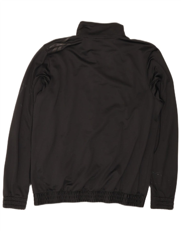 REEBOK Мужской спортивный костюм с графическим рисунком, верхняя куртка, средний черный полиэстер