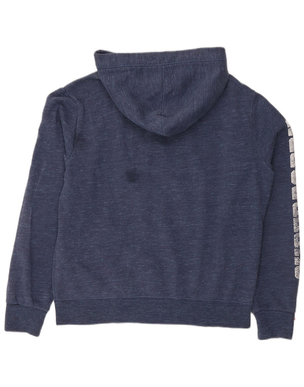 Мужской свитер с капюшоном на молнии Superdry XL, темно-синий, хлопок