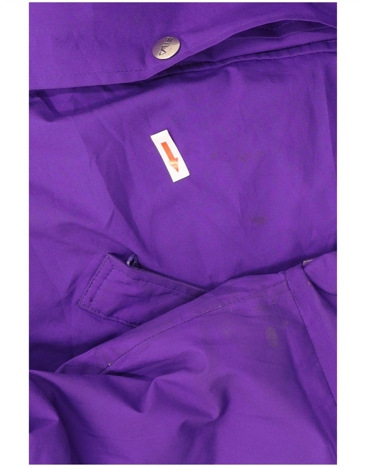 Мужская лыжная куртка FILA 2XL фиолетовая, хлопок
