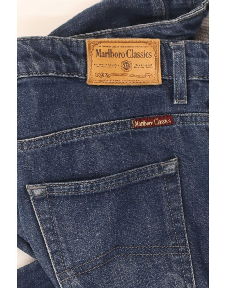 Женские узкие джинсы Marlboro Classics W32 L30, темно-синие, хлопок