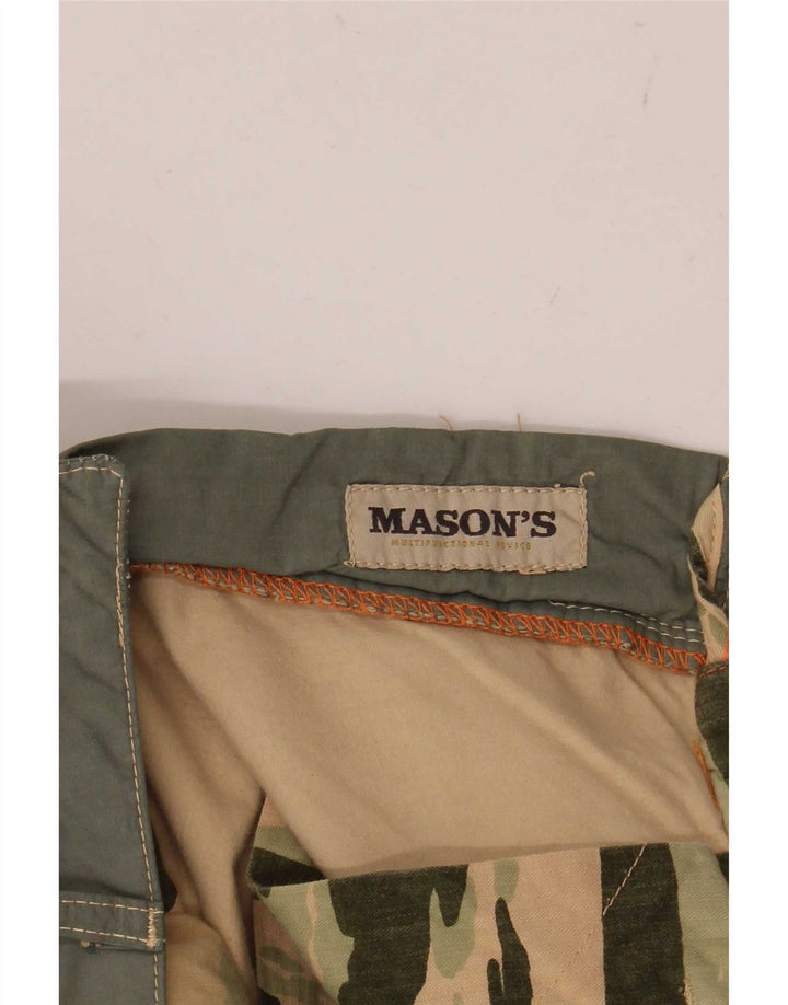 Мужские брюки-карго Mason's Joggers W32 L34 Зеленые