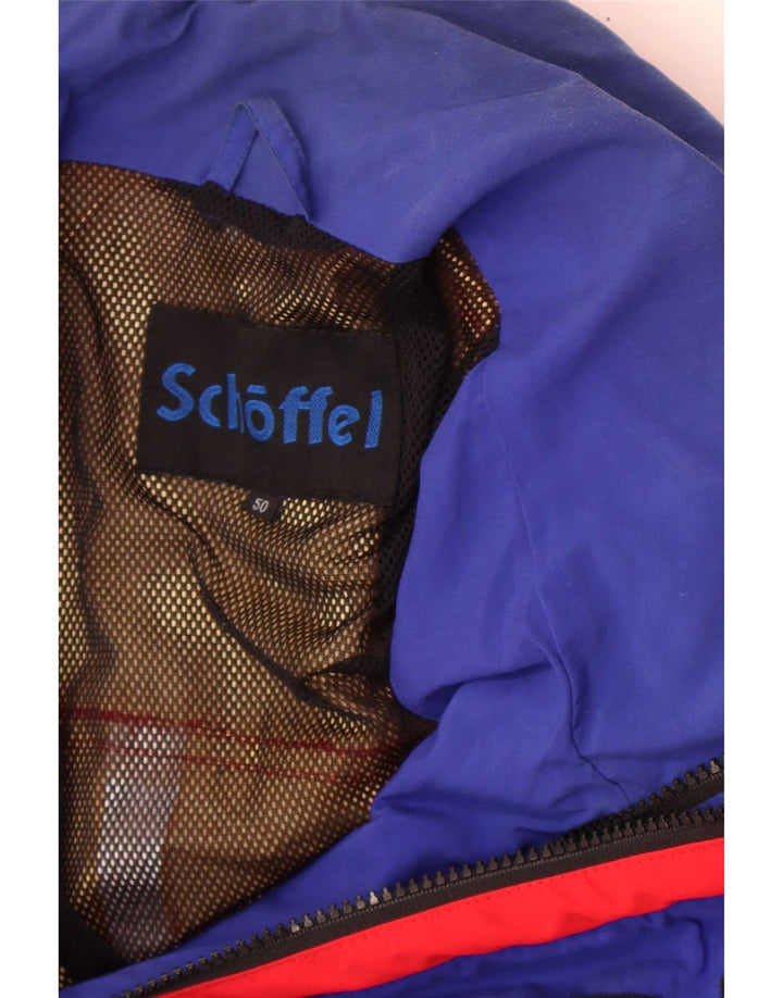Schoffel Мужская куртка-дождевик с капюшоном EU 50, большая красная