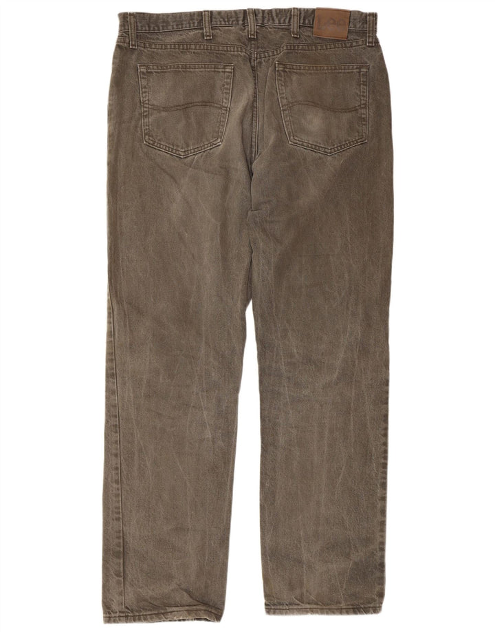 Мужские прямые джинсы Lee Regular Fit W38 L32 серые