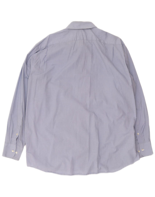 Мужская рубашка Lacoste размер 46 2XL синяя