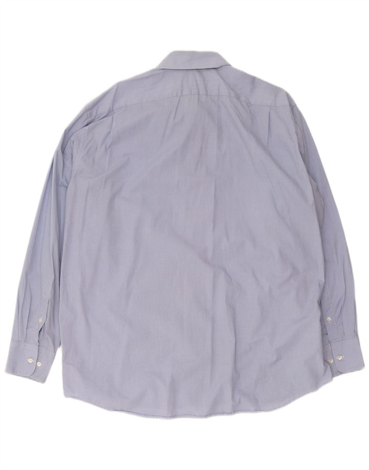 Мужская рубашка Lacoste размер 46 2XL синяя