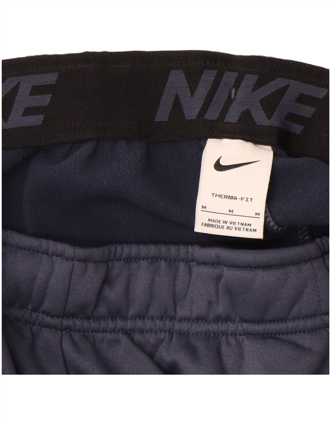 Мужские спортивные брюки Nike Therma-Fit, джоггеры, маленький размер, темно-синий, полиэстер