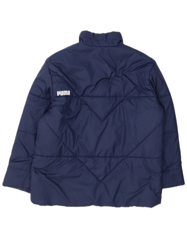 Мужская стеганая куртка Puma UK 44 2XL Темно-синий полиэстер