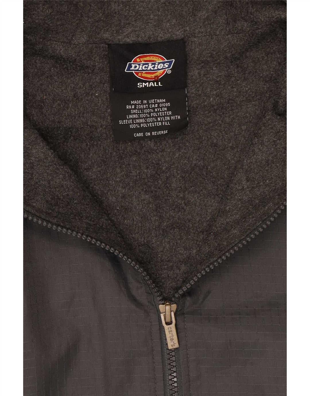 Мужская ветровка с капюшоном Dickies UK 36, маленький серый полиэстер