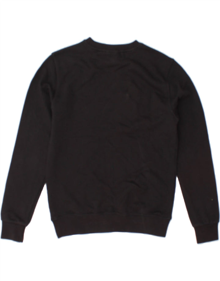PYREX Boys Graphic Sweatshirt Jumper 10-11 Years Large Black Cotton Vintage Pyrex and Second-Hand Pyrex from Messina Hembry 